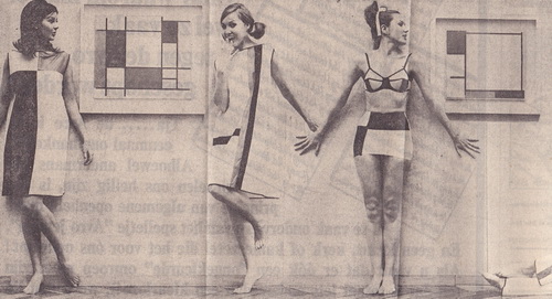 Deel van de foto bij het Mondriaanartikel in HET PAROOL van 20 november 1965