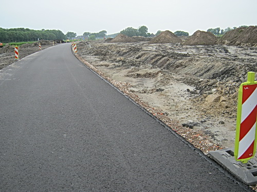 Even omgedraaid, van oost naar west... In de verte Noordhorner Tolhek en boerderij Datema