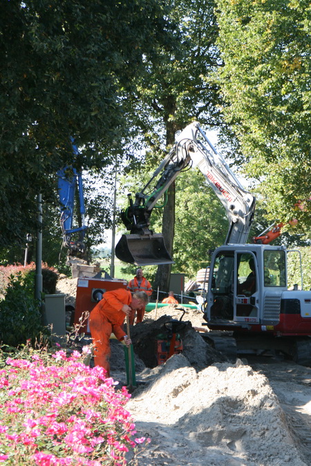 Waardering voor de mensen die hier werken, maar ik hoop wel dat ze rekening kunnen houden met de tuinen en huizen van de aanwonenden....