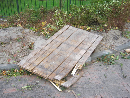 Heeft een onvoorziene reis achter de rug, inclusief botsing....