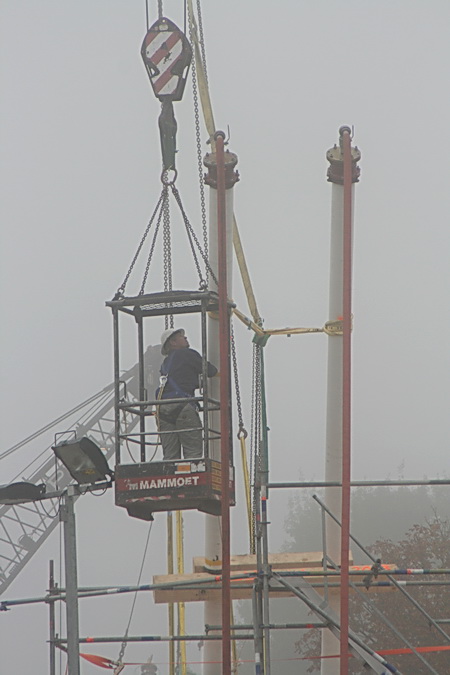 Zit alles goed vast aan de uiteinden van de tweelingbuizen? Hieraan zal het niet liggen....