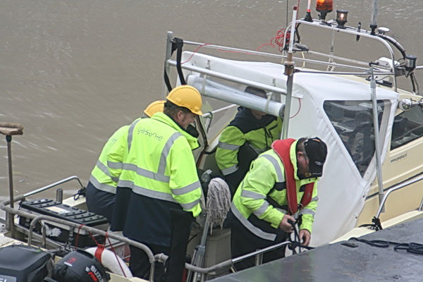 De Geo Spider (of: Survey...) wordt losgemaakt, op weg naar de volgende peiling. Beslissend?
