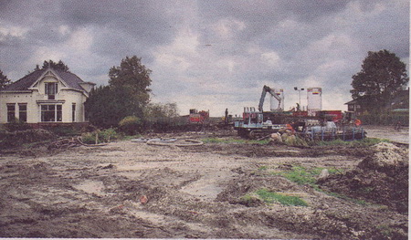 Hier komt de tunnel, niet de rotonde!!