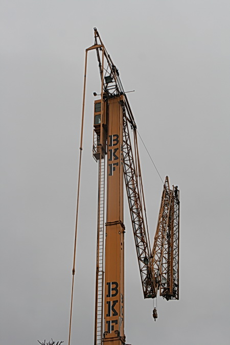 Machtig gezicht van een brok techniek dat elk jongenshart sneller doet slaan. (En jong zijn en blijven we....)